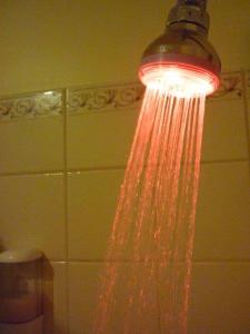 shower red 45 c +