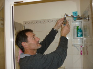 Change shower